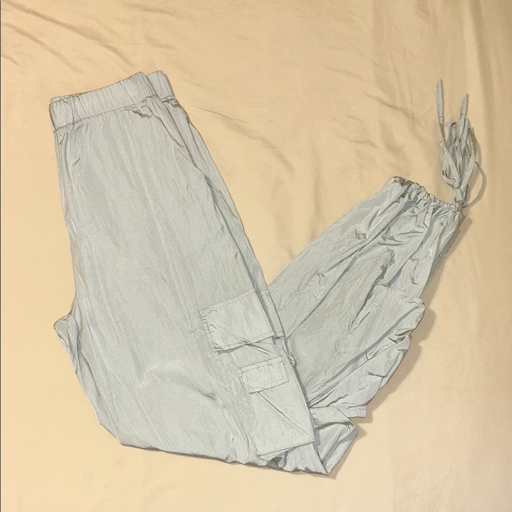 Gold Hinge- Light Gray Women's Cargo Pants